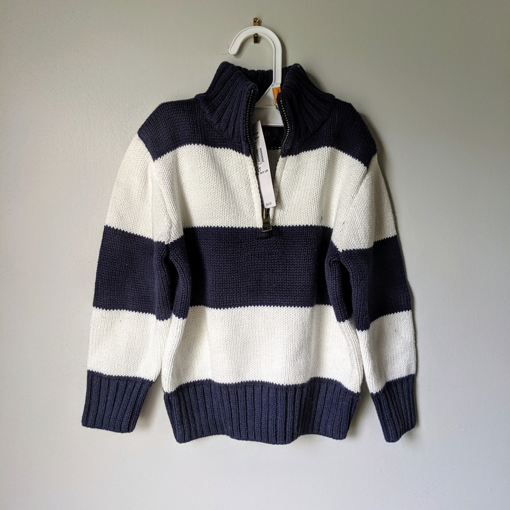 Ralph Lauren Polo Toddler Half Zip Sweater
